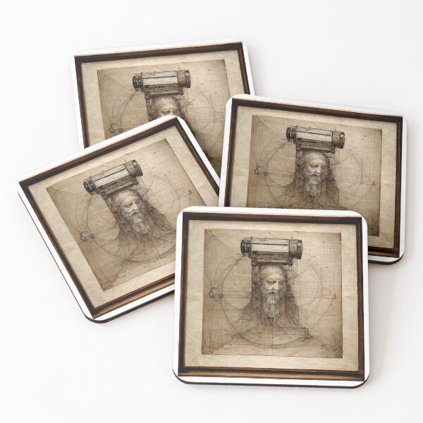 Item preview, Leonardo Da Vinci 29 designed and sold by aiartwork2022.
