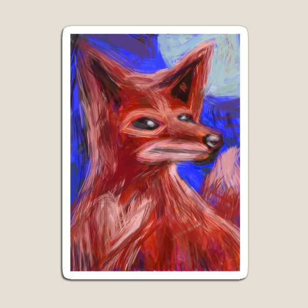 Item preview, Red Fox in the Moonlight designed and sold by Ojmccaf1963.