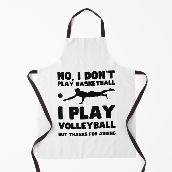 Item preview, I Play Volleyball (dark text) designed and sold by YourMateNate.