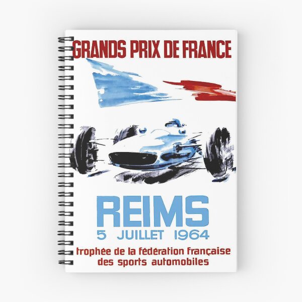 Artikelvorschau, REIMS AUTO RACE: Jahrgang 1964 Grand Prix de France Print entworfen und verkauft von posterbobs.