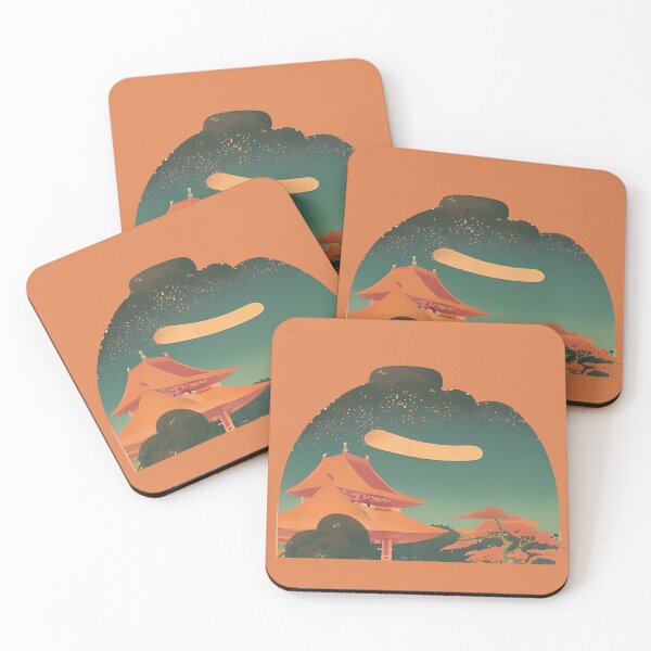 Item preview, Sunset Temple designed and sold by balderdash-i.