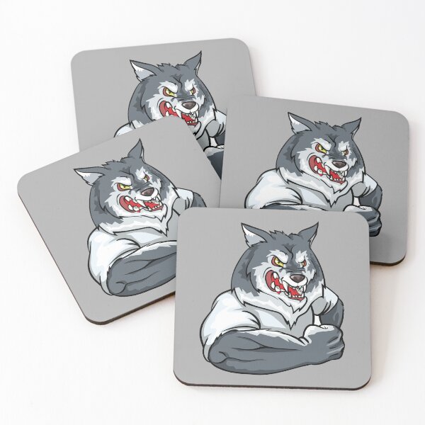 Aperçu de l'œuvre Mascotte de loup créée et vendue par Your-Sensei.