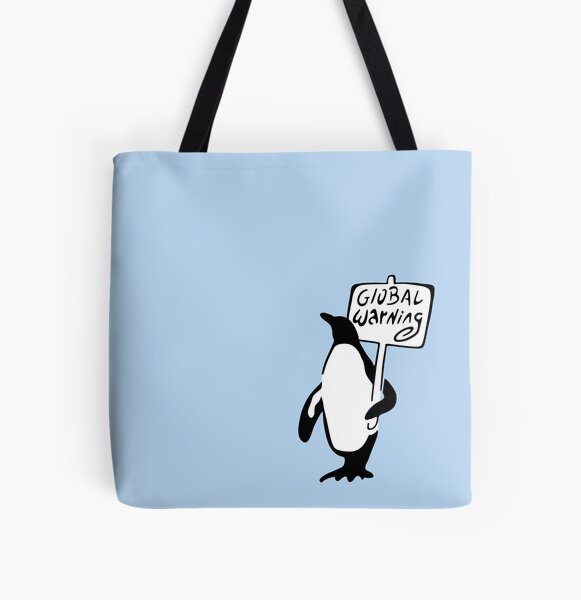 Global Warning All Over Print Tote Bag