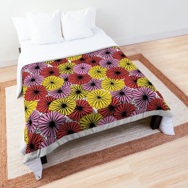 Marimekko Flowers Comforters for Sale | Redbubble