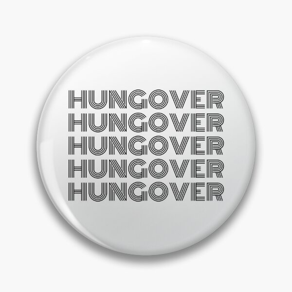Item preview, Hungover. A Great Design for Those Who Overindulged And Had A Few Too Many. Funny Drinking Saying designed and sold by That Cheeky Tee.