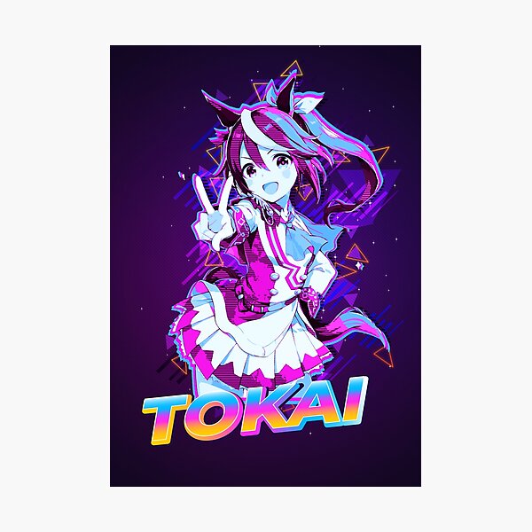 Vista previa del artículo con la obra «Tokai Teio | uma musume», diseñado y vendido por Fish6SticksP.