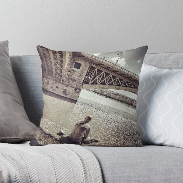 Wake Up Positive Today. Join the Happiness Movement Throw Pillow