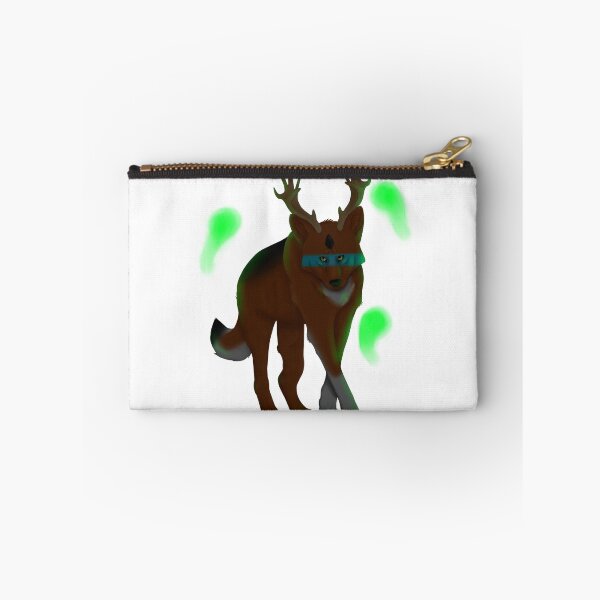 Item preview, glowing antlered deer wolf designed and sold by Mutts.