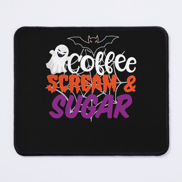 Item preview, Funny Halloween The Bat Ghost Coffee Scream Sugar designed and sold by KuylerKnight.