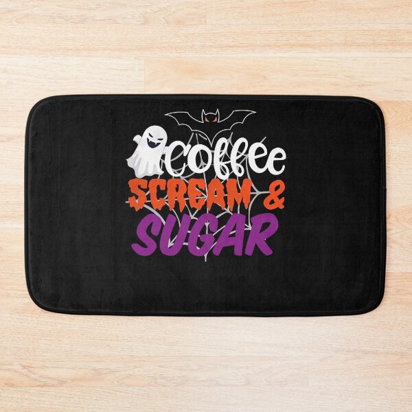 Item preview, Funny Halloween The Bat Ghost Coffee Scream Sugar designed and sold by KuylerKnight.