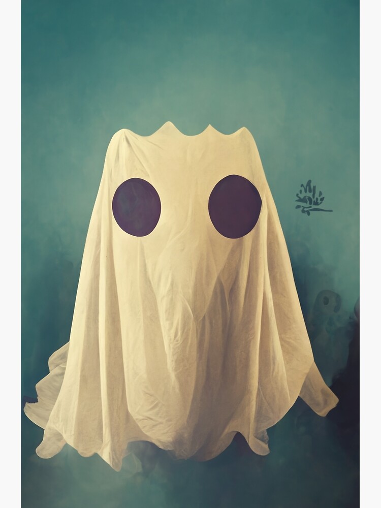 "Lil Sheet Ghost" Art Print for Sale by Oddly-Ai-Art | Redbubble