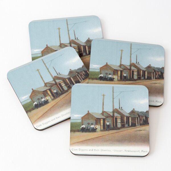 Item preview, 1910 Clam Diggers, Clam Shacks Newburyport Mass designed and sold by historicimage.