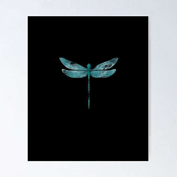 dragonflies gift forest insect dragonfly Poster for Sale by