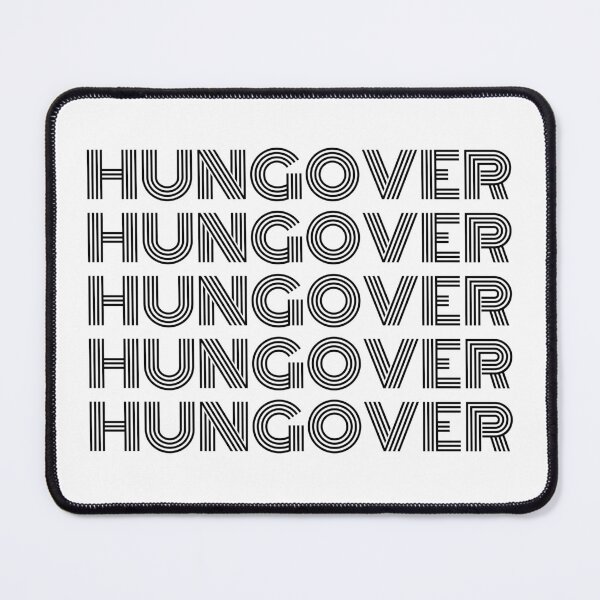 Item preview, Hungover. A Great Design for Those Who Overindulged And Had A Few Too Many. Funny Drinking Saying designed and sold by That Cheeky Tee.
