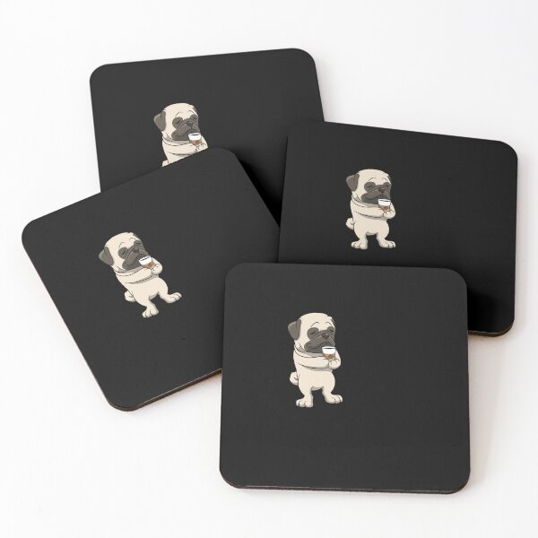 Item preview, Camiseta Pug Breed Mornings Without Coffee And Dog designed and sold by Philanle.