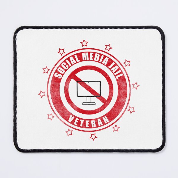 Item preview, Social Media Jail Veteran Badge designed and sold by KTSubz Faith & Fun Designs.