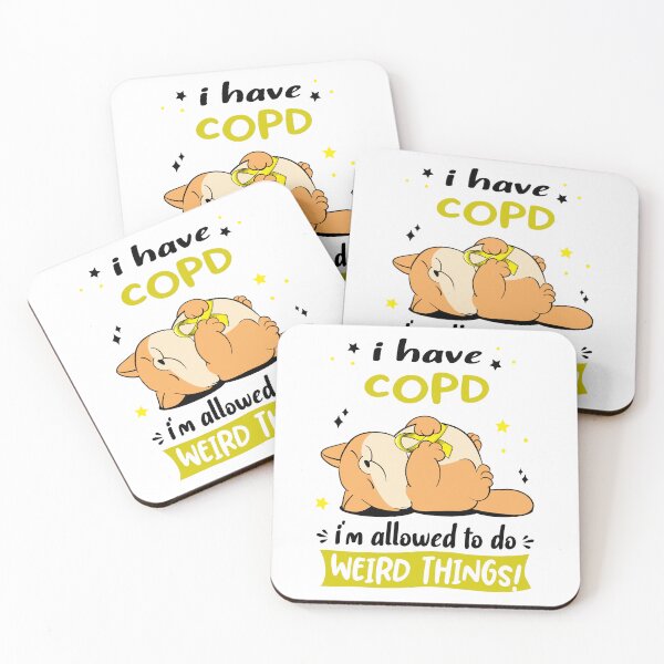Item preview, COPD Awareness Funny I have COPD i'm allowed to do Weird Things! designed and sold by JanetShop809.