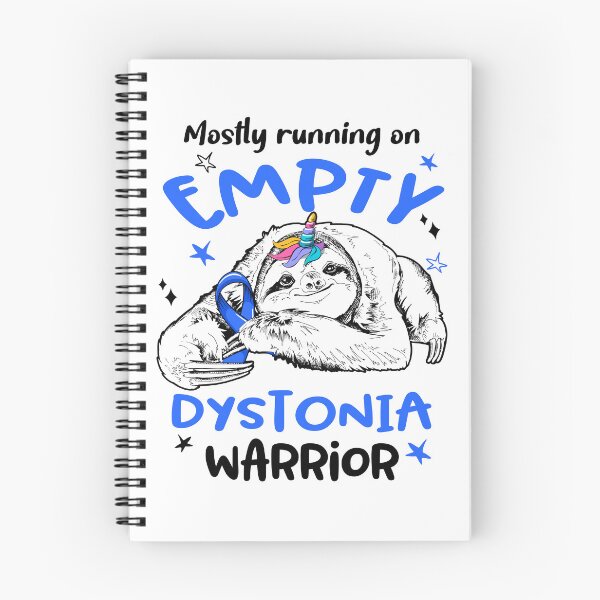 Item preview, Mostly running on Empty Dystonia Warrior designed and sold by ElizabethS809.