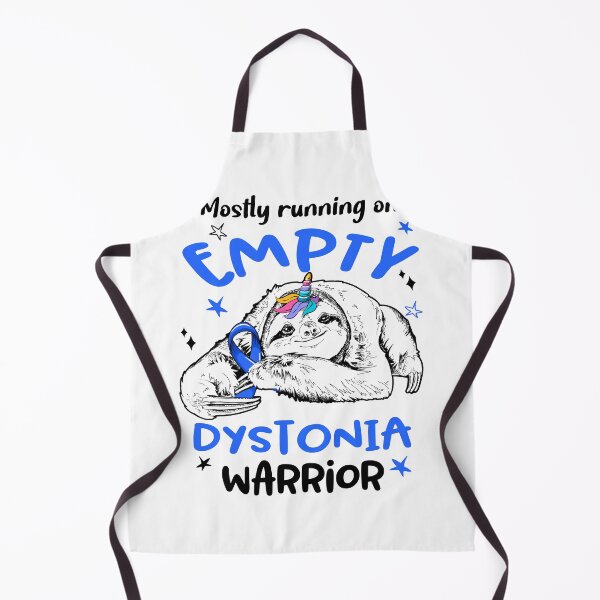 Item preview, Mostly running on Empty Dystonia Warrior designed and sold by ElizabethS809.