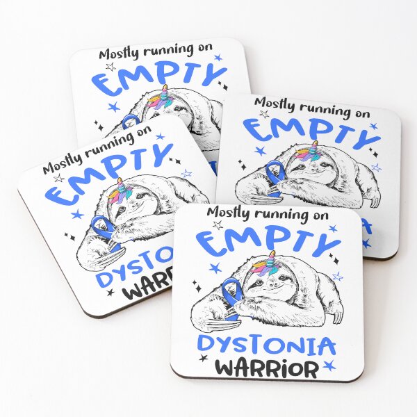 Item preview, Mostly running on Empty Dystonia Warrior designed and sold by ElizabethS809.