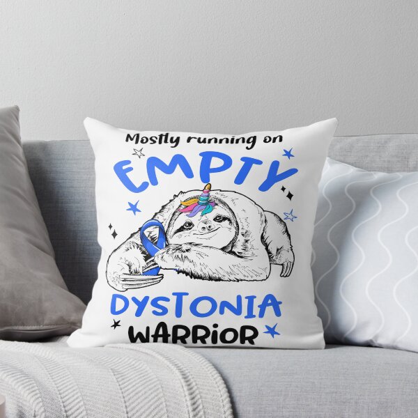 Item preview, Mostly running on Empty Dystonia Warrior designed and sold by ElizabethS809.