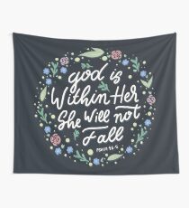 Christian Quote Wall Tapestry