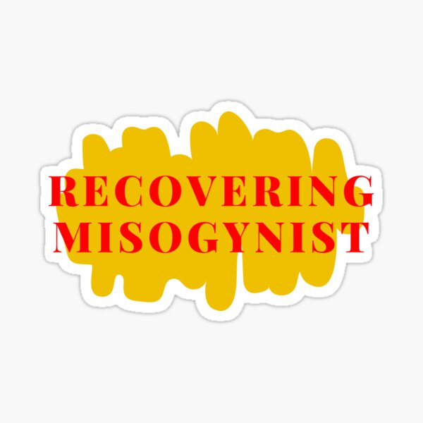 Recovering Misogynist Sticker For Sale By Kawai Girl Redbubble 5292