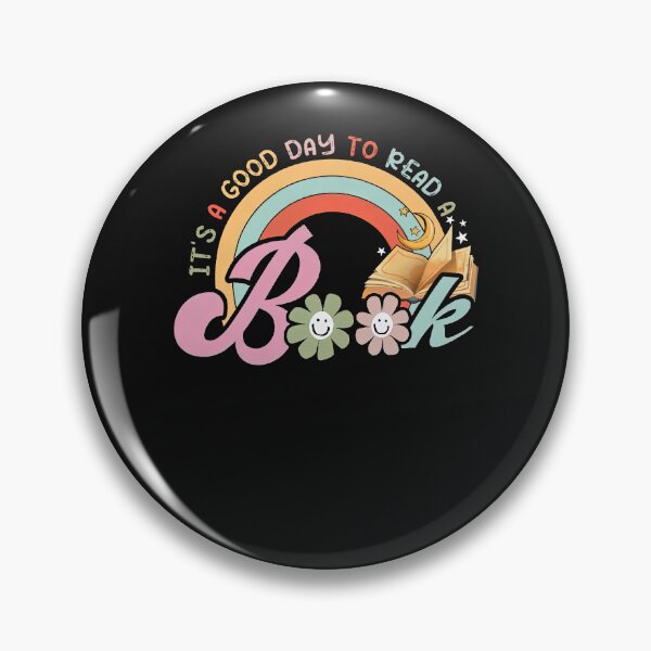 Item preview, It's Good Day To Read Book Flower Smiling Face designed and sold by KuylerKnight.