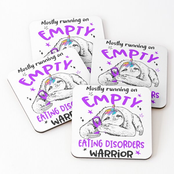Item preview, Mostly running on Empty Eating disorders Warrior designed and sold by ElizabethS809.