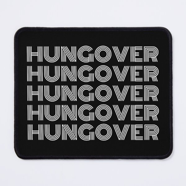 Item preview, Hungover. A Great Design for Those Who Overindulged And Had A Few Too Many. Funny Drinking Saying designed and sold by That Cheeky Tee.