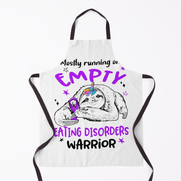 Item preview, Mostly running on Empty Eating disorders Warrior designed and sold by ElizabethS809.