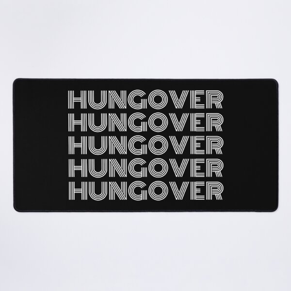 Item preview, Hungover. A Great Design for Those Who Overindulged And Had A Few Too Many. Funny Drinking Saying designed and sold by That Cheeky Tee.