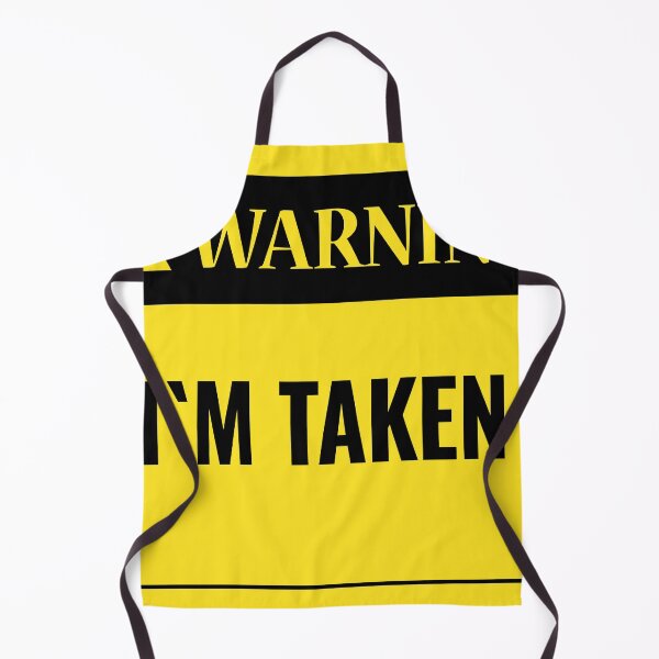 Item preview, WARNING   I AM TAKEN  designed and sold by Saberfahid.