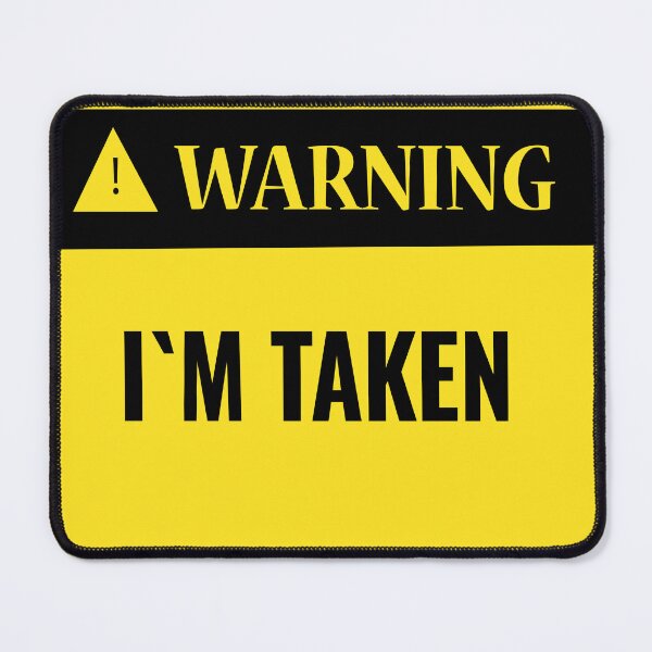 Item preview, WARNING I AM TAKEN designed and sold by Saberfahid.
