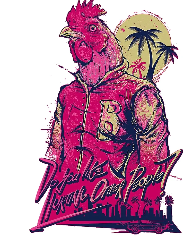 be careful out there : r/HotlineMiami
