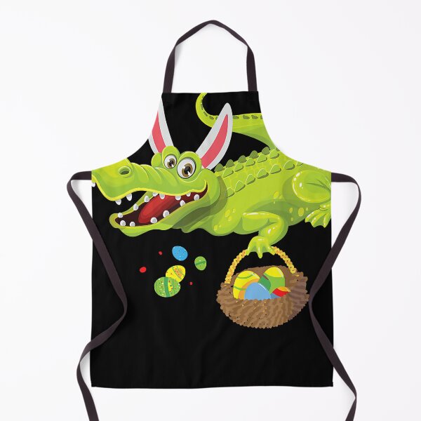 Item preview, Aligator with Bunny Ears & Easter Egg Basket designed and sold by AlexjShubert.