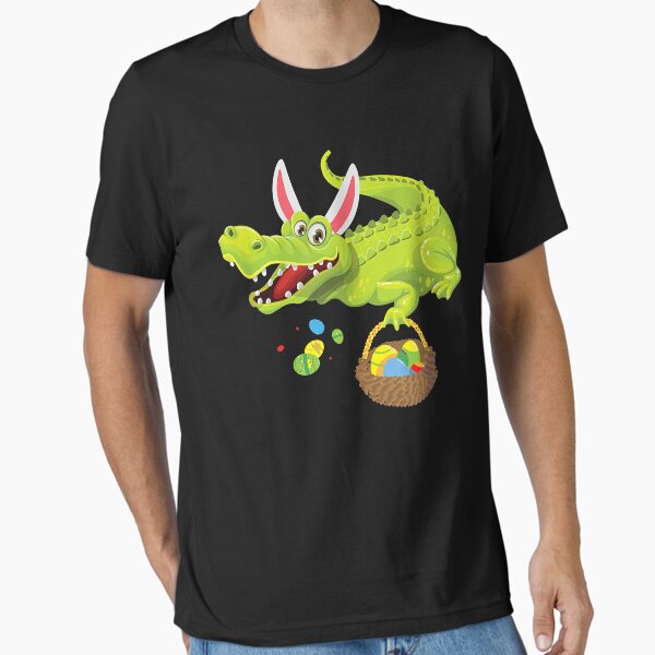 Artikel-Vorschau von Aligator mit Hasenohren & Ostereikorb, designt und verkauft von AlexjShubert.