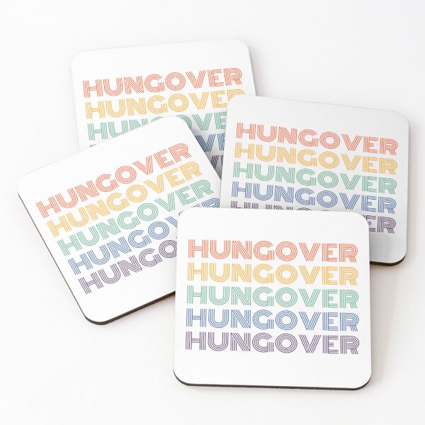 Item preview, Hungover. A Great Design for Those Who Overindulged And Had A Few Too Many. Funny Drinking Saying designed and sold by That Cheeky Tee.