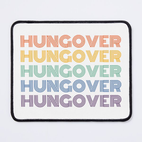 Item preview, Hungover. A Great Design for Those Who Overindulged And Had A Few Too Many. Funny Drinking Saying designed and sold by That Cheeky Tee.