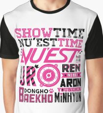 NU'EST Font Collage Graphic T-Shirt