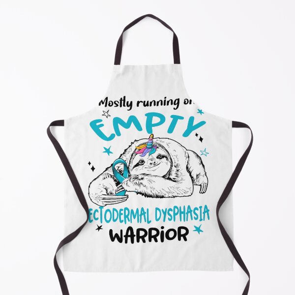 Item preview, Mostly running on Empty Ectodermal Dysphasia Warrior designed and sold by ElizabethS809.