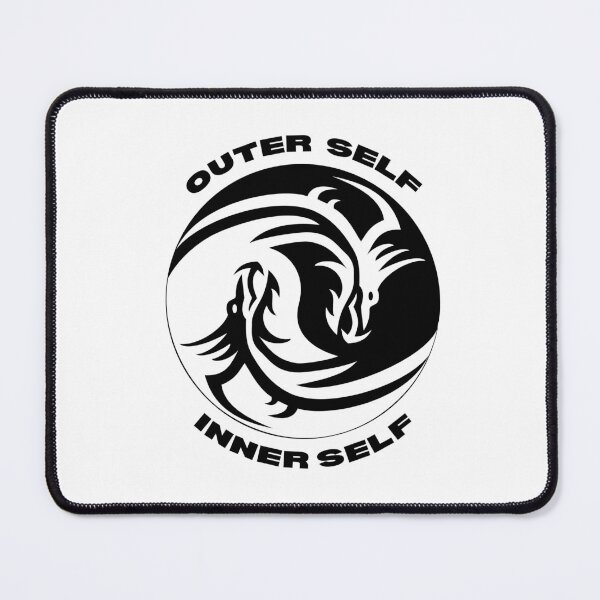 Item preview, INNER OUTER SELF - Black designed and sold by radestilo.