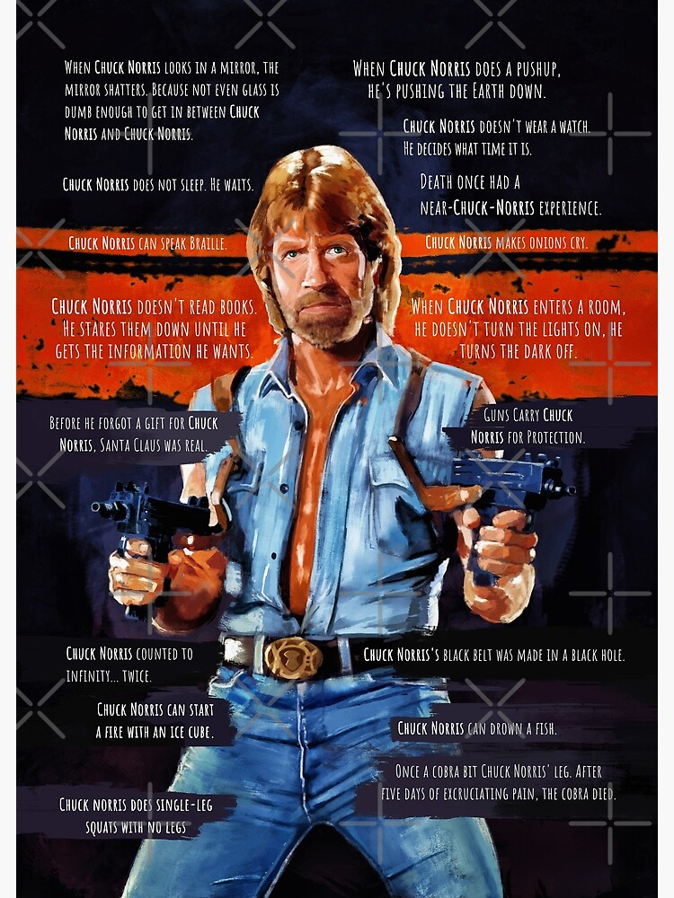 Disover Chuck Norris - Meme Premium Matte Vertical Poster