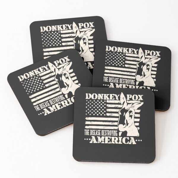 Item preview, Donkey Pox The Disease Destroying America Grunge designed and sold by KuylerKnight.