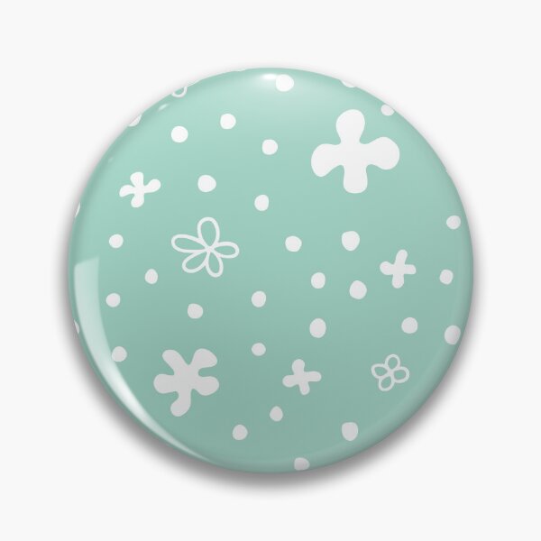 Item preview, Copy of Snow Snowflakes Flower Flurries Turquoise Blue White Christmas Holiday Ditsy designed and sold by victoriabdesign.