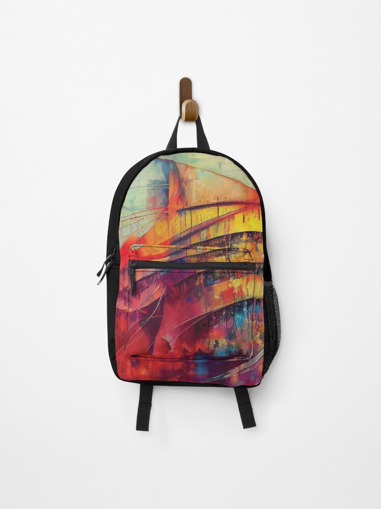 Thumbnail 1 of 3, Backpack, Dystopia designed and sold by ThinkFunDesign.