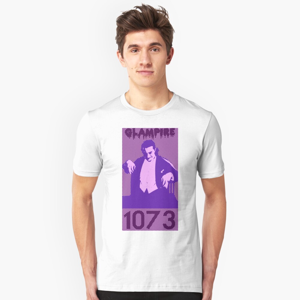 Horror Pop Art - Glampire Slim Fit T-Shirt