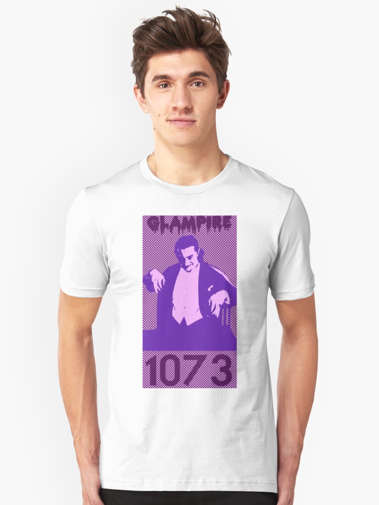 Alternate view of Horror Pop Art - Glampire Slim Fit T-Shirt