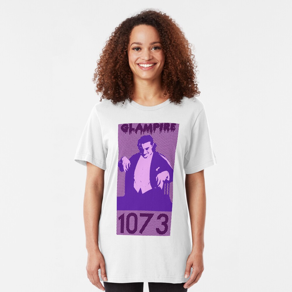 Horror Pop Art - Glampire Slim Fit T-Shirt