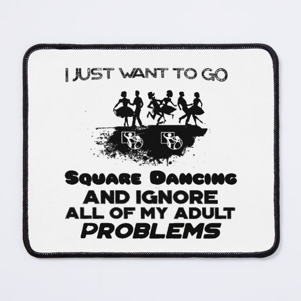 Item preview, Problems BLK designed and sold by Square Dancing Gifts & Merchandise.